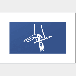 Aerialist Performer Circus Straps Posters and Art